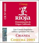 contraetiquetas de Rioja
